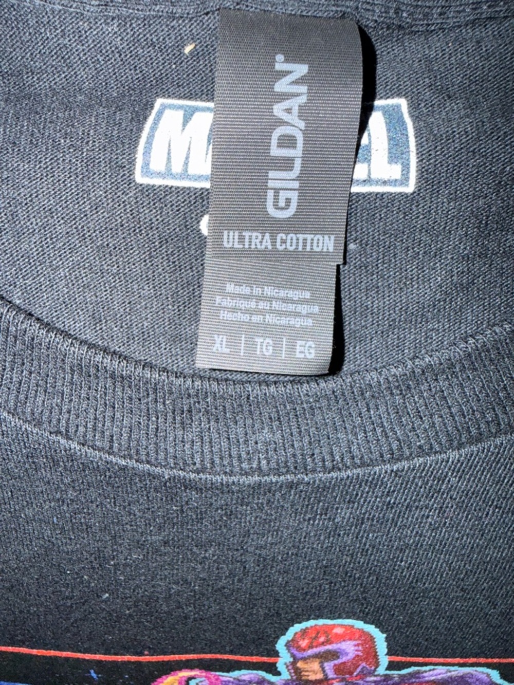 Gildan Black Men’s XL X-men Crewneck long sleeve T-Shirt - Picture 3 of 3